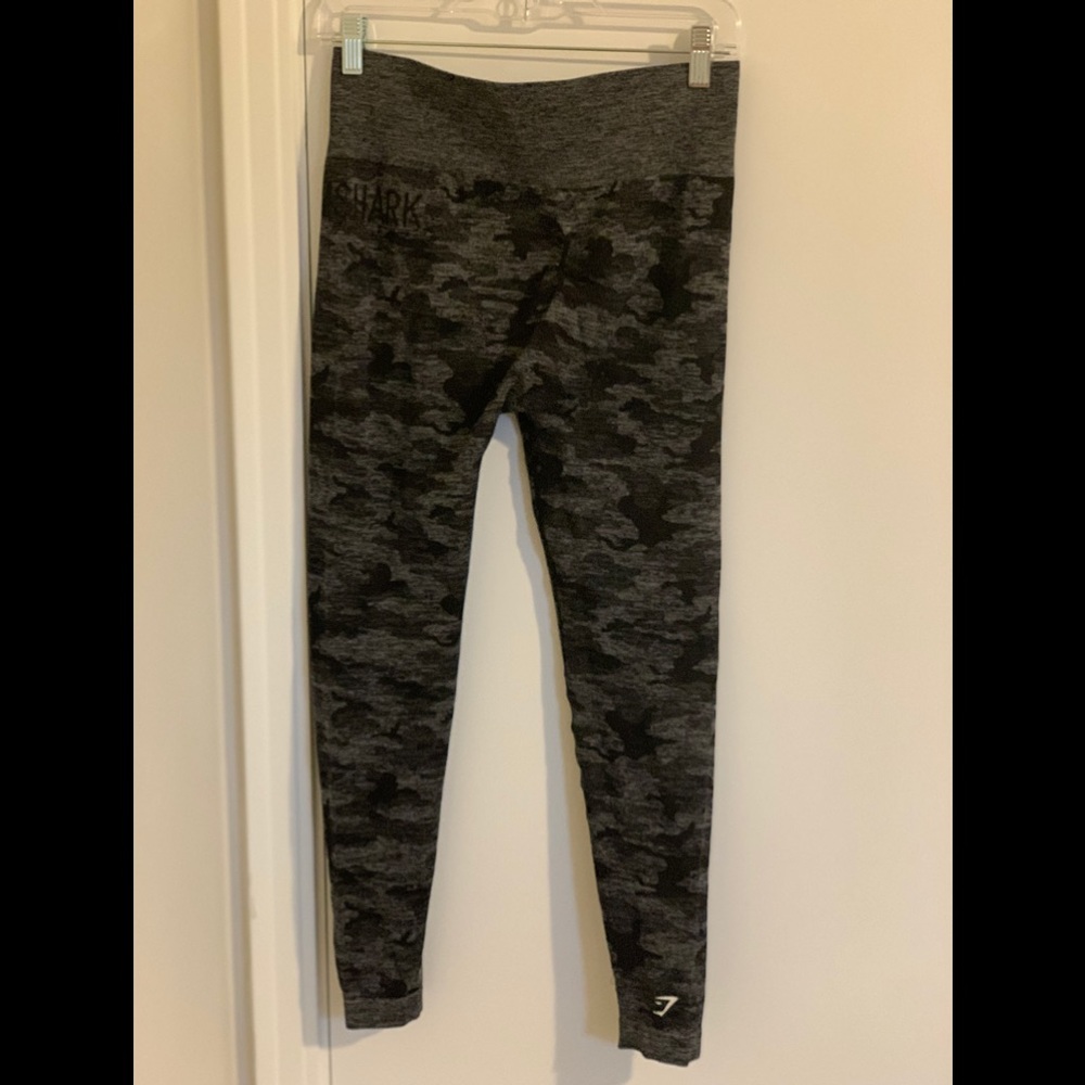 Gymshark Black Camo Seamless L